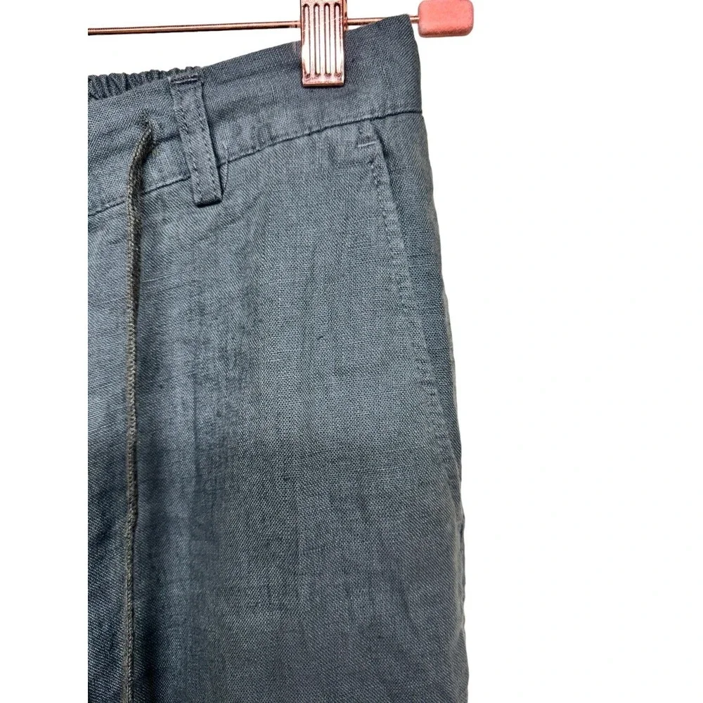 Loro Piana 100% Linen Pants Green Men's Size (IT 44) US 31‎ X 32